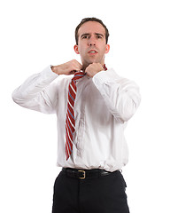 Image showing Frustrated Businessman