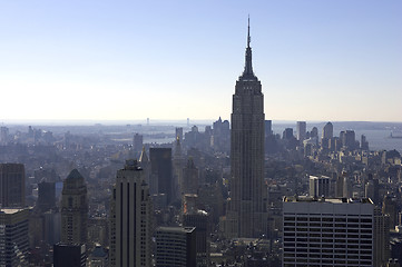 Image showing View of empire state building