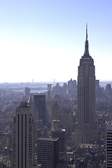 Image showing View of empire state building