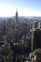 Image showing View of empire state building