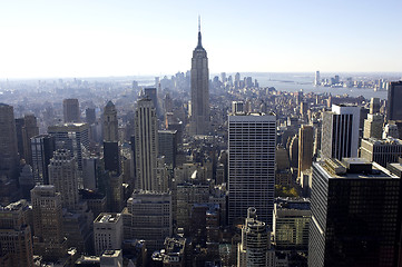 Image showing View of empire state building