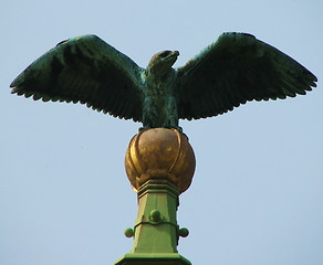 Image showing Liberty Bridge detail - Budapest