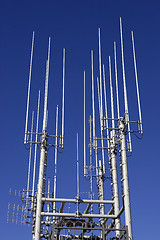 Image showing Communication mast