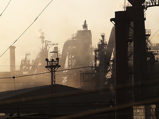 Image showing Metallurgical plant