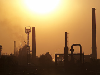 Image showing Metallurgical plant