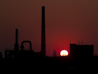 Image showing Metallurgical plant