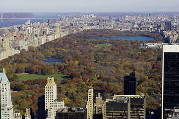 Image showing View of central park