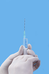 Image showing Preparing an injectable solution