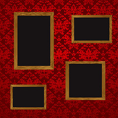 Image showing four picture frames