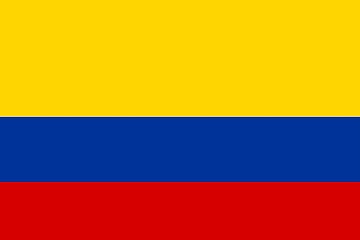 Image showing Colombia Flag