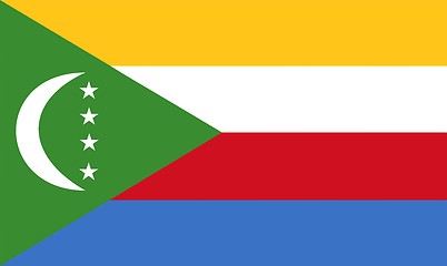 Image showing Comoros Flag