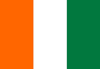 Image showing Cote D`Ivoire Flag