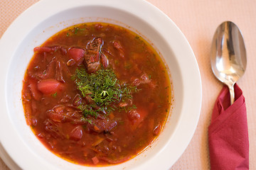 Image showing Borsch