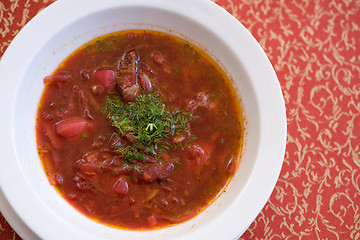 Image showing Borsch