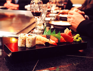 Image showing Sushi Platter