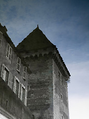 Image showing Castle reflection