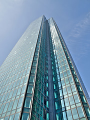 Image showing Modern glass skyscraper