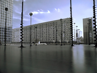 Image showing Infrared cityscape