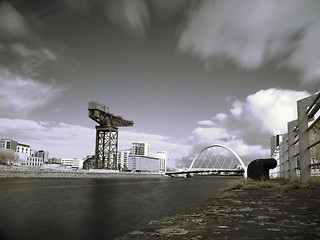 Image showing Glasgow clyde river
