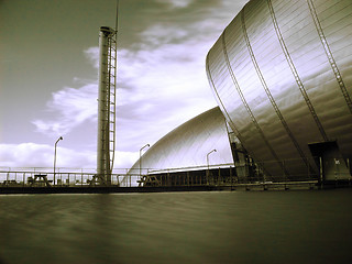 Image showing Glasgow science center on Pacific Quay