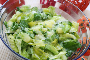 Image showing fresh salad