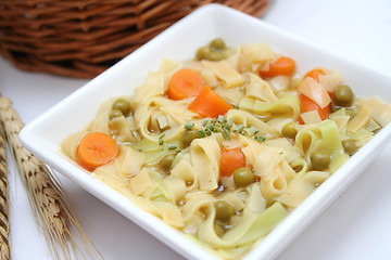 Image showing soup of noodles