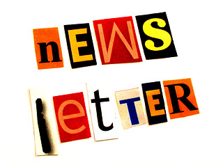 Image showing newsletter