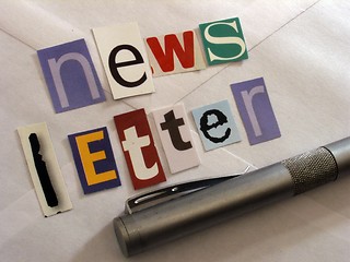 Image showing newsletter