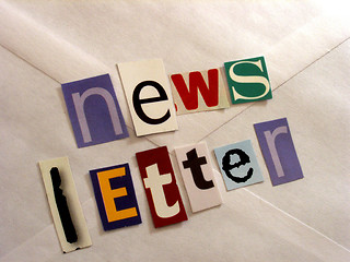 Image showing newsletter