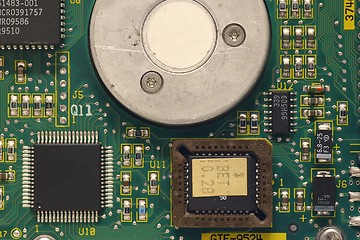 Image showing Harddisk Chips