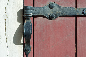 Image showing old door