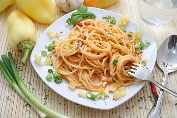 Image showing italian pasta