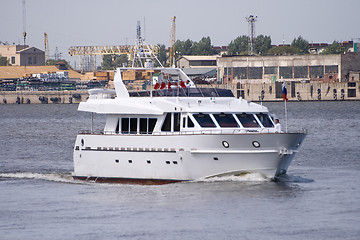 Image showing Russian admirals boat