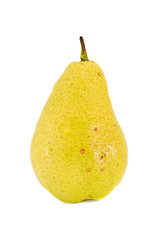 Image showing Yellow pear isolated on white background