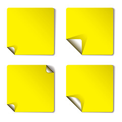 Image showing yellow variation page curl