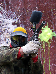 Image showing paintballs