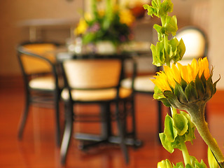 Image showing Shot of a hotel lobby