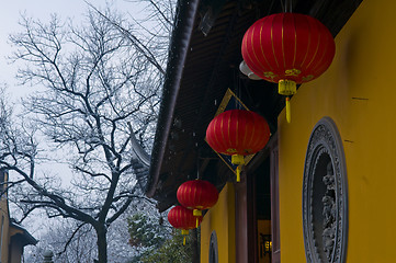 Image showing Chinese buddhist shrine 