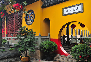 Image showing Chinese buddhist shrine 