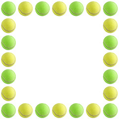 Image showing Tennis Ball Frame