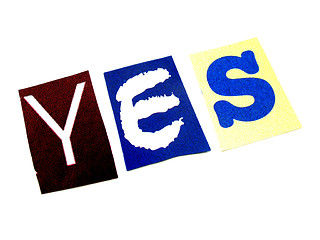 Image showing yes