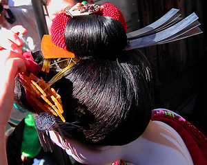 Image showing Geisha Hairdo