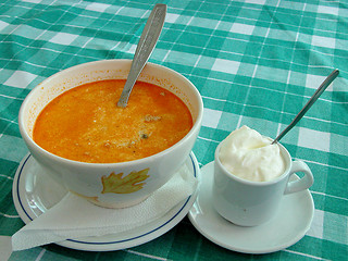 Image showing Soup And Cream