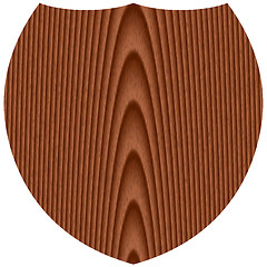 Image showing Wooden Shield