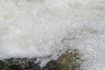 Image showing splash closeup