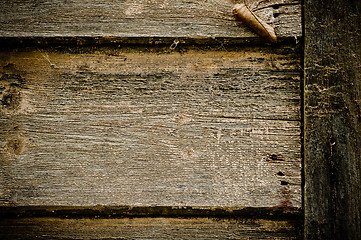 Image showing old grungy wood background texture