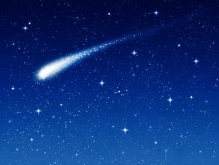 Image showing shooting star