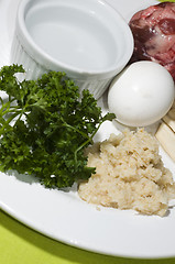 Image showing passover seder plate