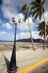 Image showing bay of san juan del sur nicaragua