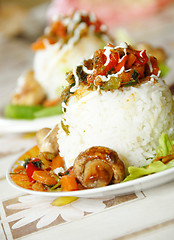 Image showing Rice dinner